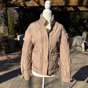 Liverpool quilted nylon puffer jacket NWOT